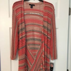 Style & Co Crocheted Cardigan